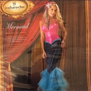 Super cute mermaid costume.
